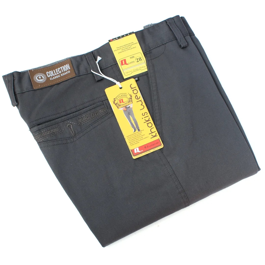 (HÀNG ĐẸP) Quần Kaki Nam Trung Niên Ống Suôn Cao Cấp Vải Cotton Dày Loại Quần kaki nam trung niêndài Size từ 28-37 vải không xù lông, vải không chùn.