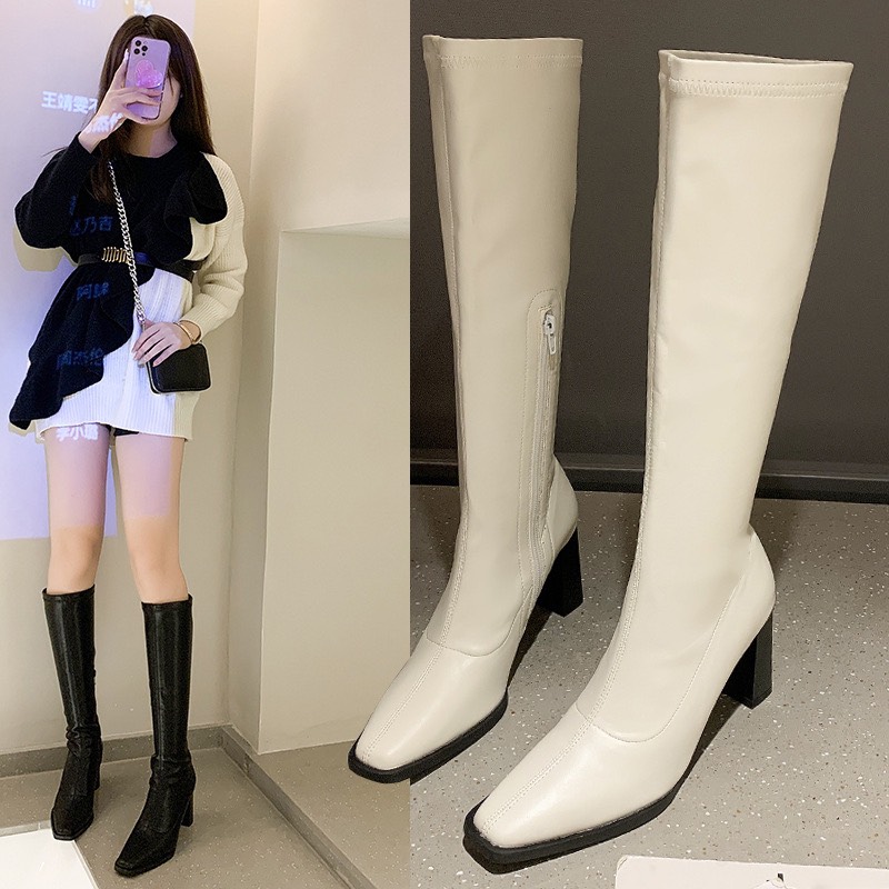 Bốt đùi nữ hàn quốc đế gân 7p hottrend cực xinh