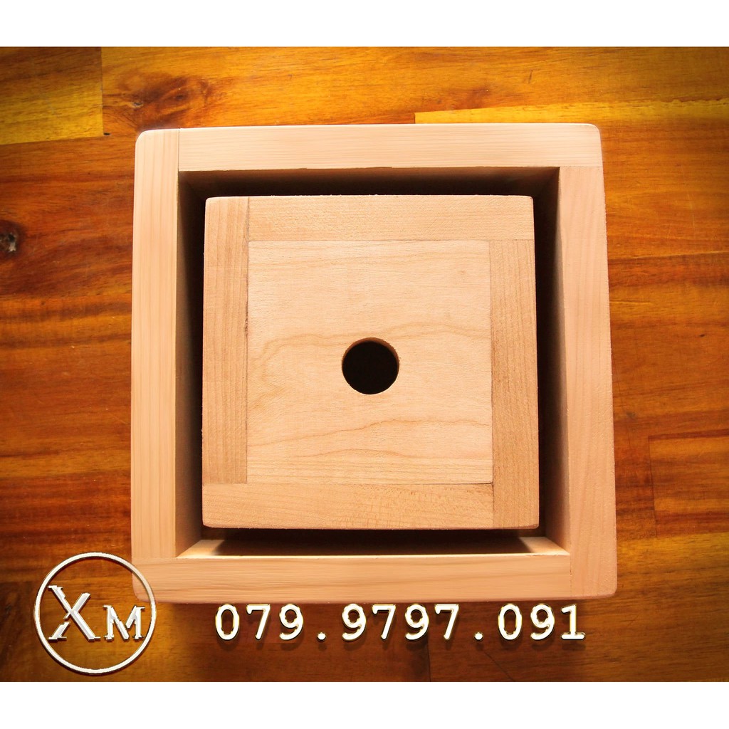 Khuôn bánh chưng thông minh - chung cake wooden mold