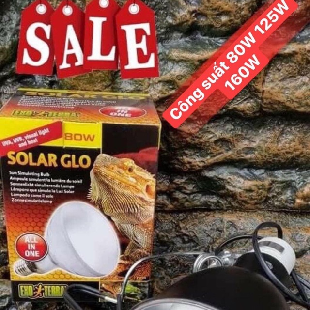 SOLAR GLO 80W - 125W - 160W / Đèn bò sát tổng hợp 3in1