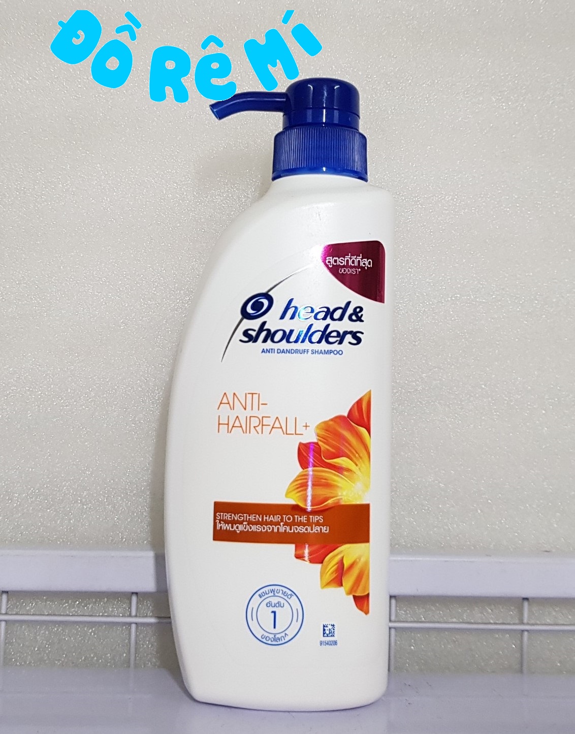 Dầu gội Head & Shoulders 450ml Thái Lan - Ngăn rụng tóc hiệu quả