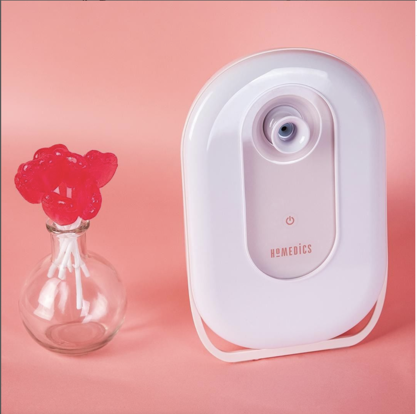 Máy xông mặt máy xông hơi mini homedics fcs-100-eu - tặng kèm máy rửa mặt fac 310