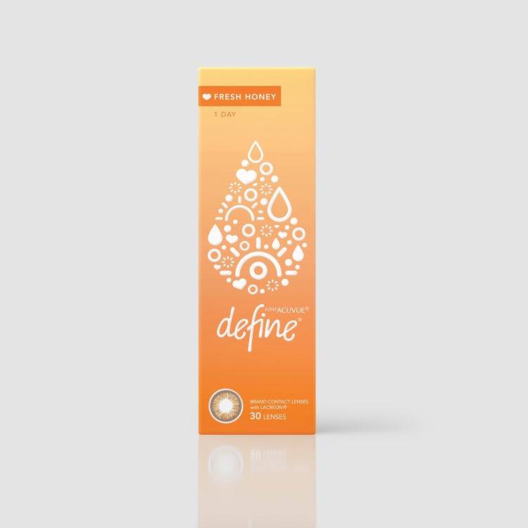 Kính Áp Tròng Màu Acuvue Define 1-Day Fresh Honey