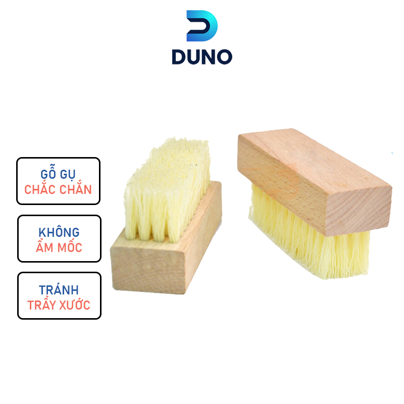 Bàn chải đánh giày lông heo, lông nhưa pp chống trầy xước