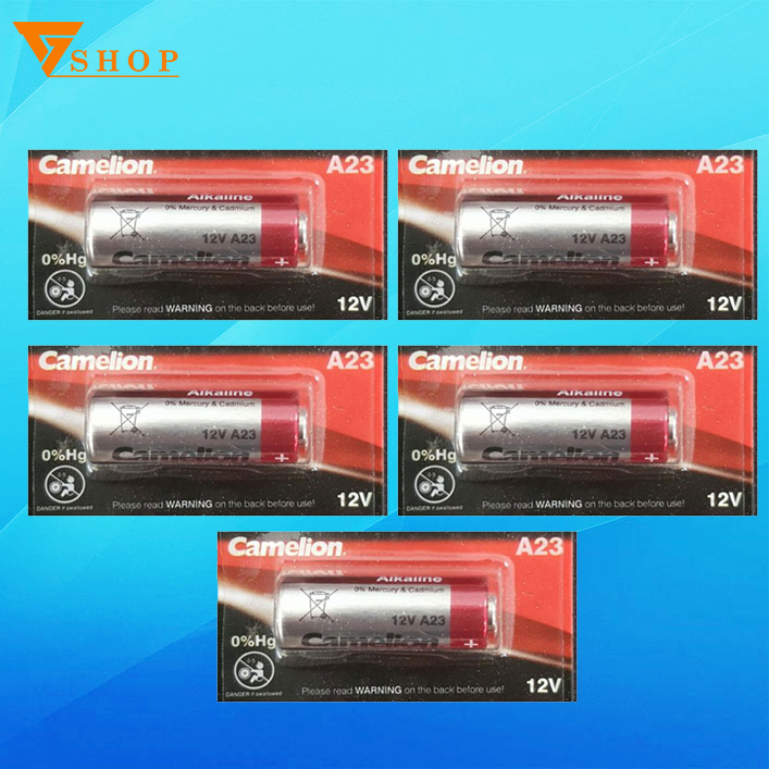Combo 5 viên pin a23 camelion alkaline 12v
