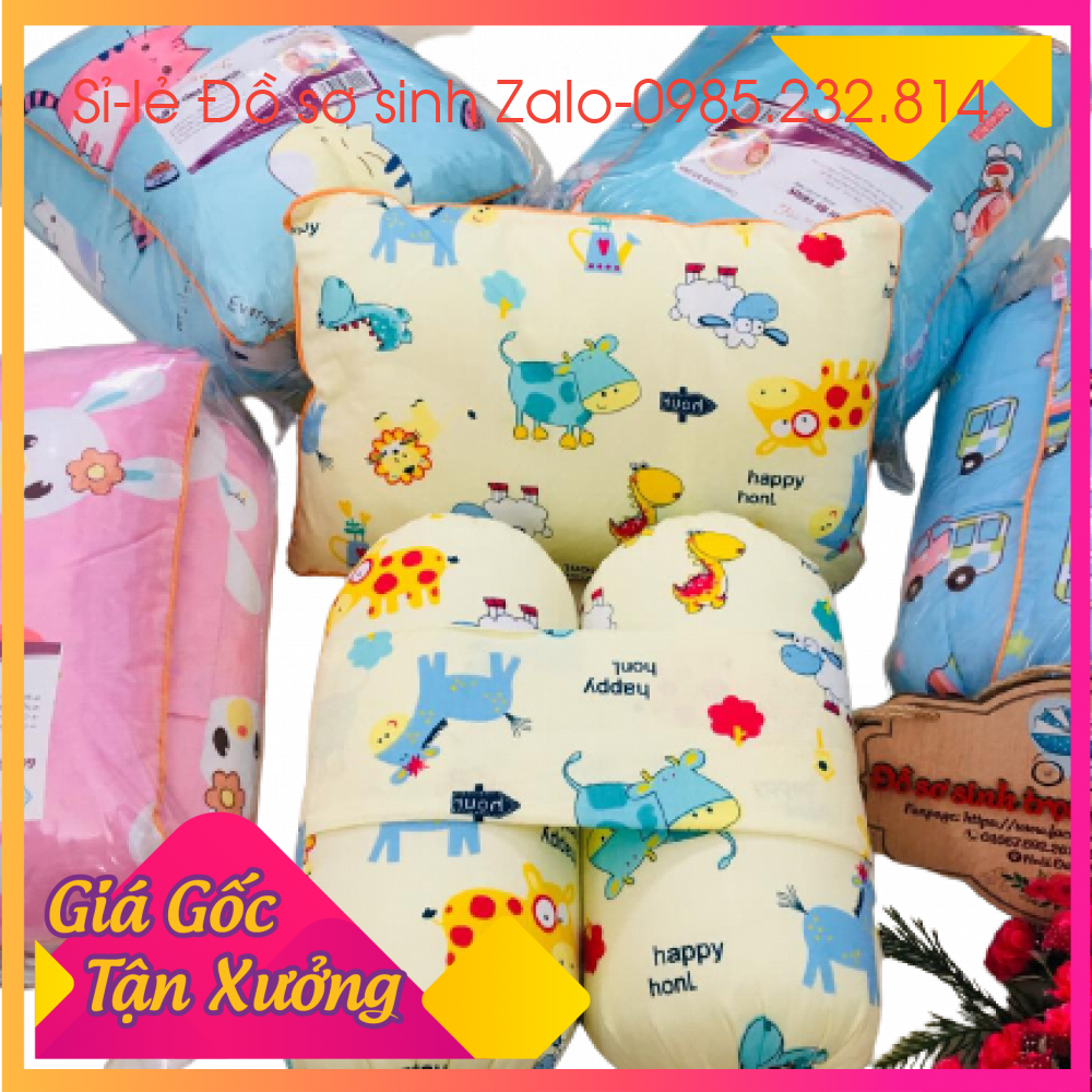 BỘ CHẶN GỐI BÔNG TO TÂM AN ĐẸP