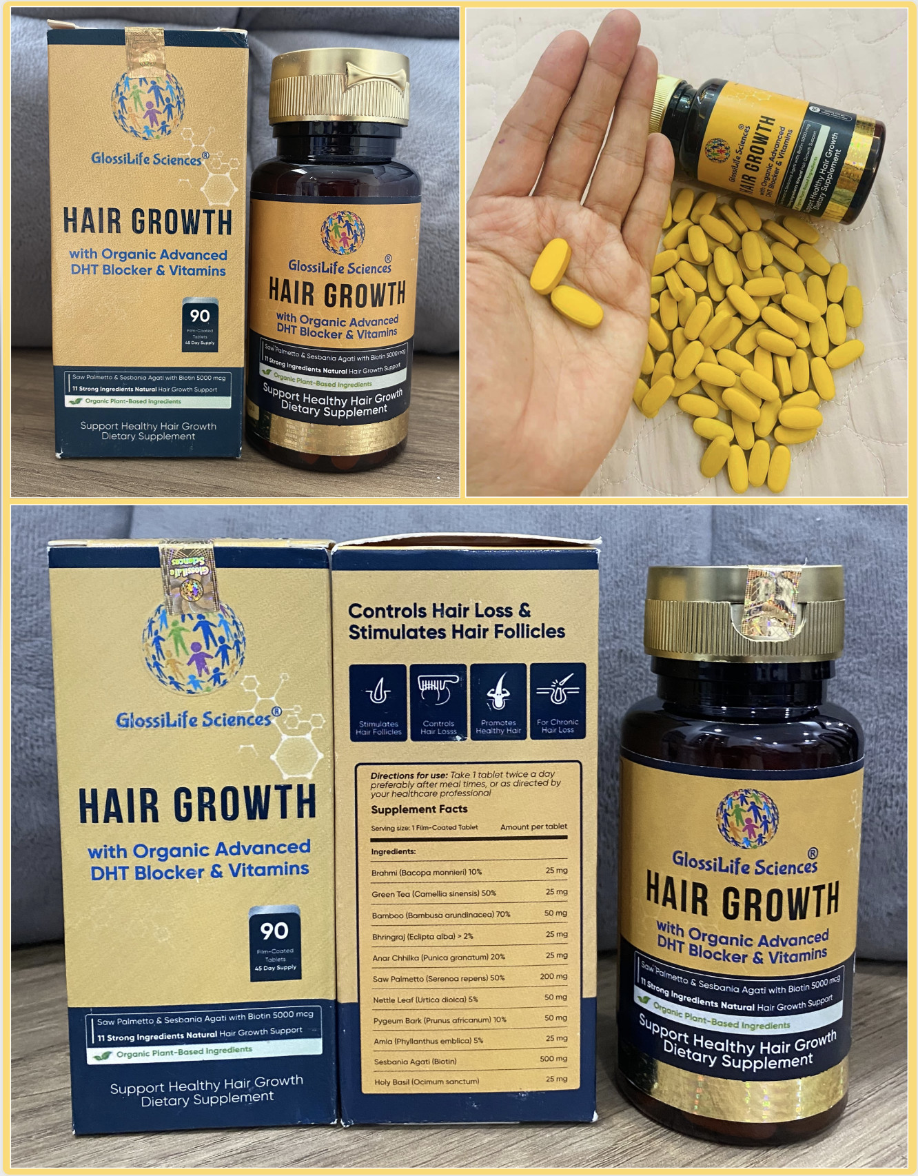 Hair growth - dht blocker