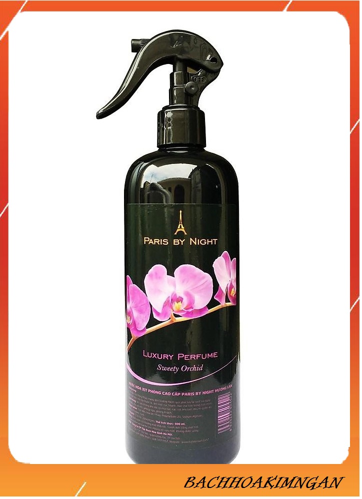 [HCM]Chai xịt phòng khử mùi tinh dầu Nước hoa cao cấp Paris by night 500ml BHKN480