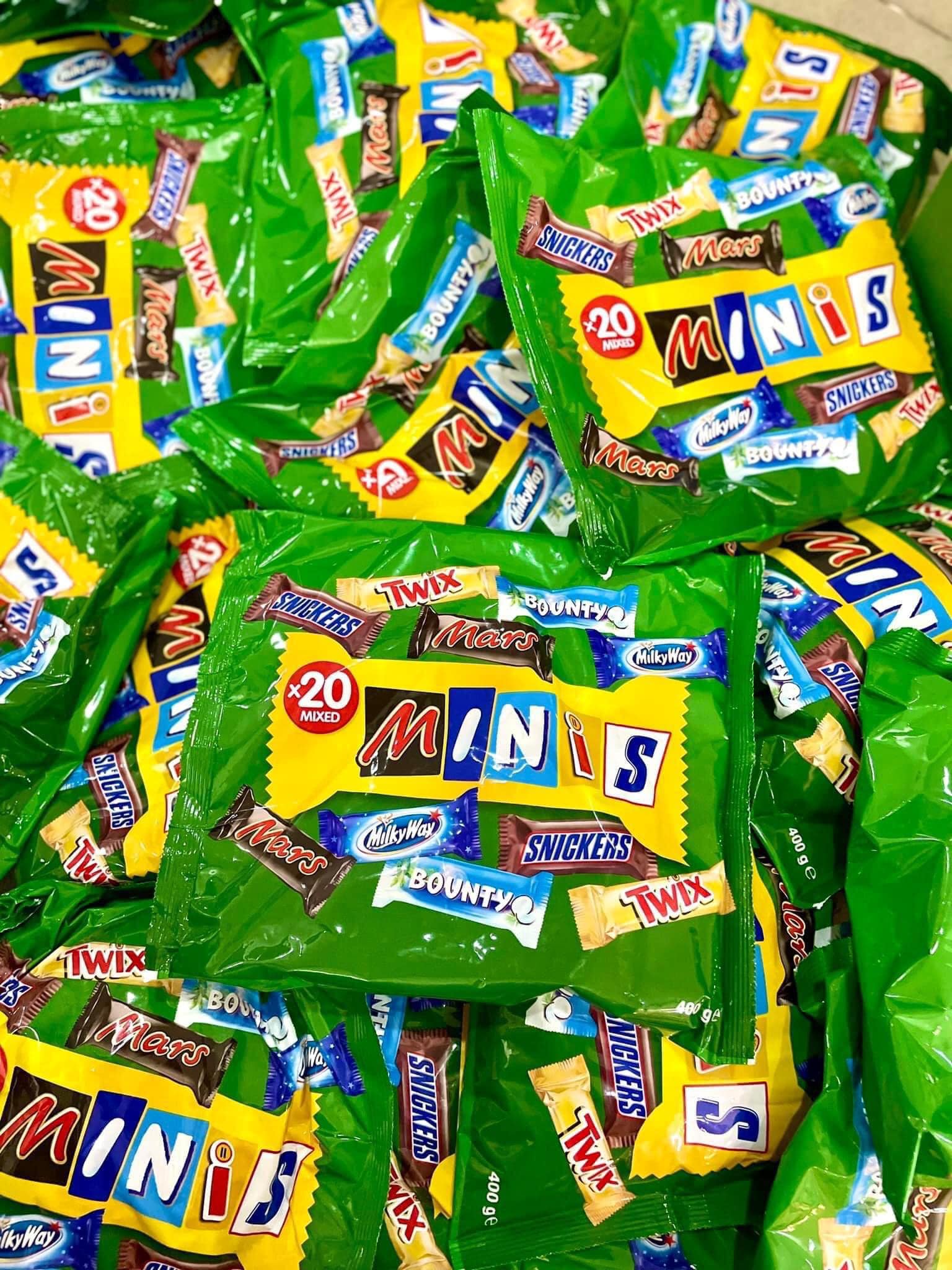 Kẹo socola tổng hợp mixed minis hiệu mars gói 400g