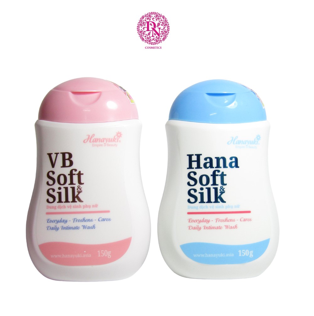 Dung dịch vệ sinh phụ nữ Hanayuki Hana Soft Silk/ VB Soft Silk 150g
