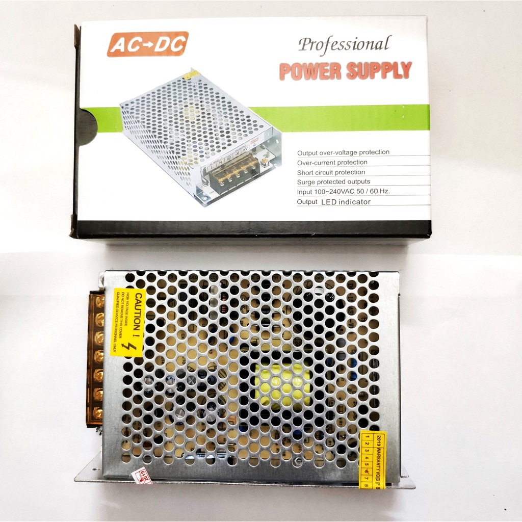 Nguồn led 12v từ nguồn 100-240v