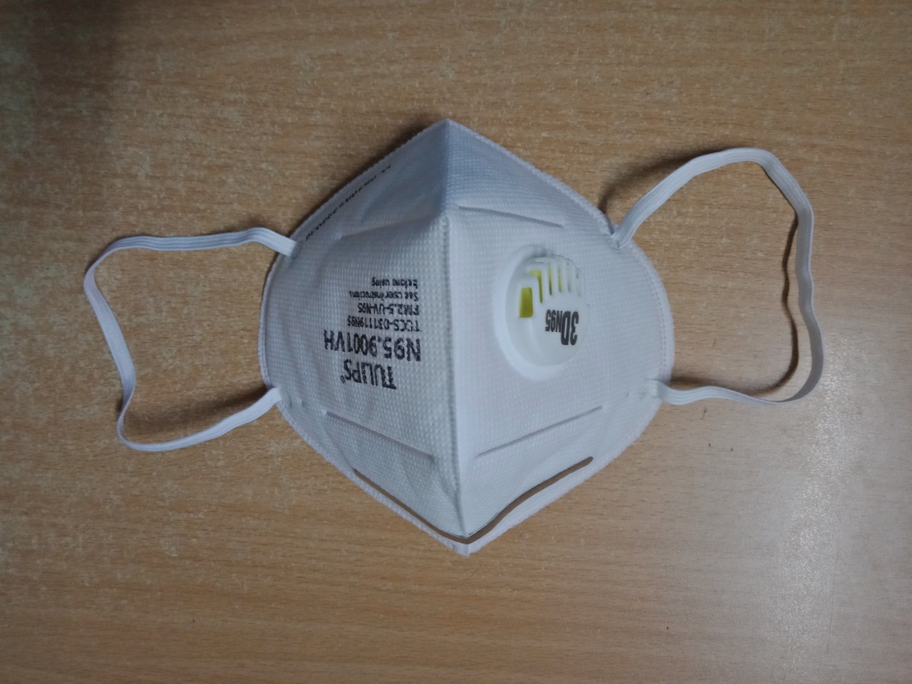 Khẩu trang TULIPS N95 9001VH có van thở kháng khuẩn