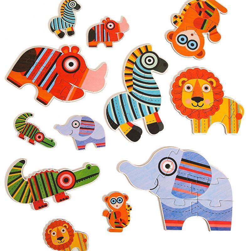 Ghép hình cho bé - my first puzzle animal