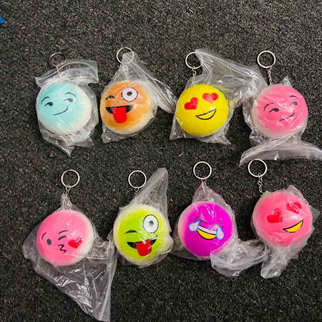 Móc khoá squishy có mùi thơm bóp cực mềm