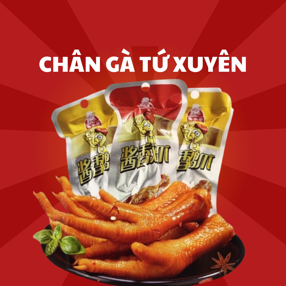 Chân gà cay tứ xuyên -