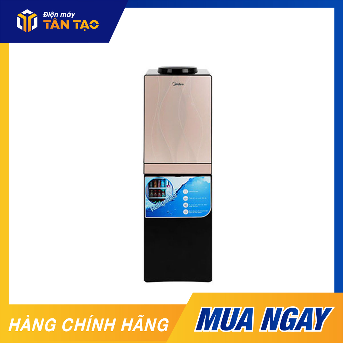 Cây nước nóng lạnh midea yl1836s-b