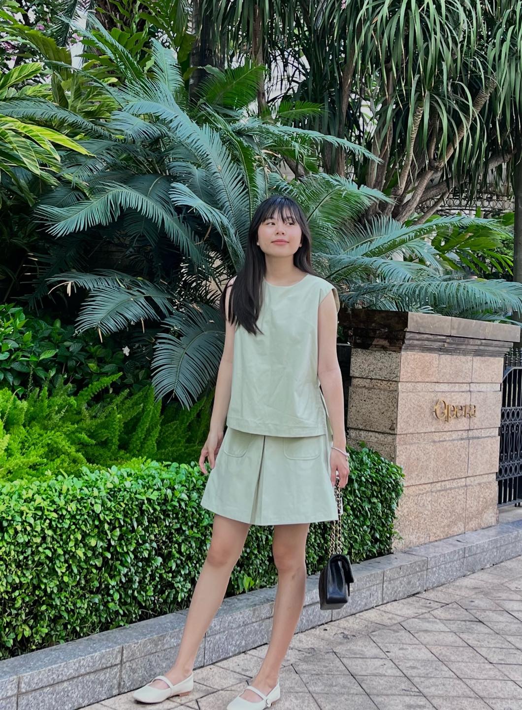 Mushie Studio| Áo kiểu cộc tay - Majida Blouse