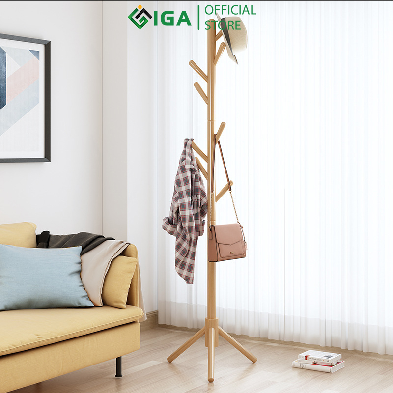 Cây treo quần áo, cây treo đồ phong cách scavadian thương hiệu IGA - GP60