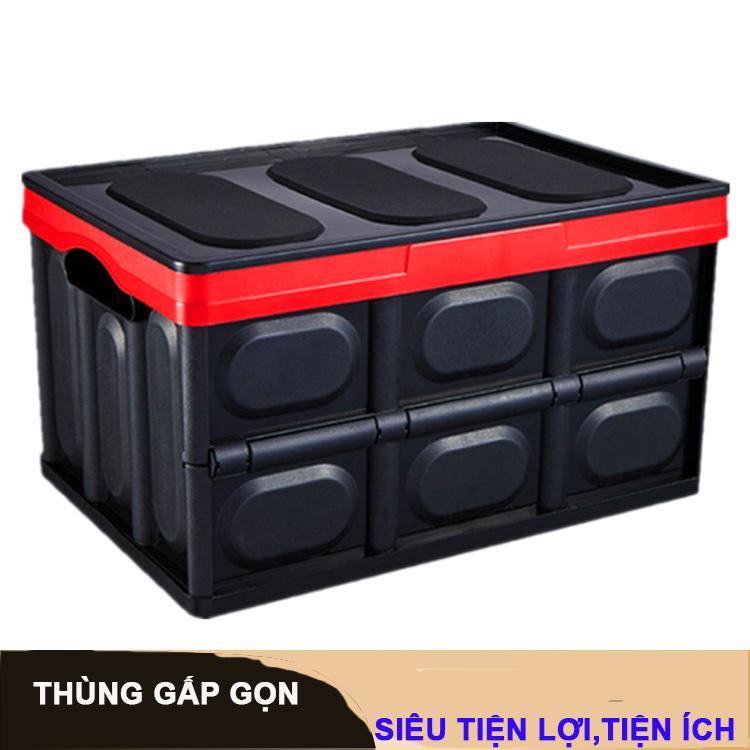 [SIÊU SALE GIẢM SHIP HN-HCM-ĐÀ NẴNG]Thùng đựng đồ đạc gấp gọn cho ô tô loại 30 lít ngăn nắp tiện lợi dùng cho đựng đồ gia đình - Màu ngẫu nhiên