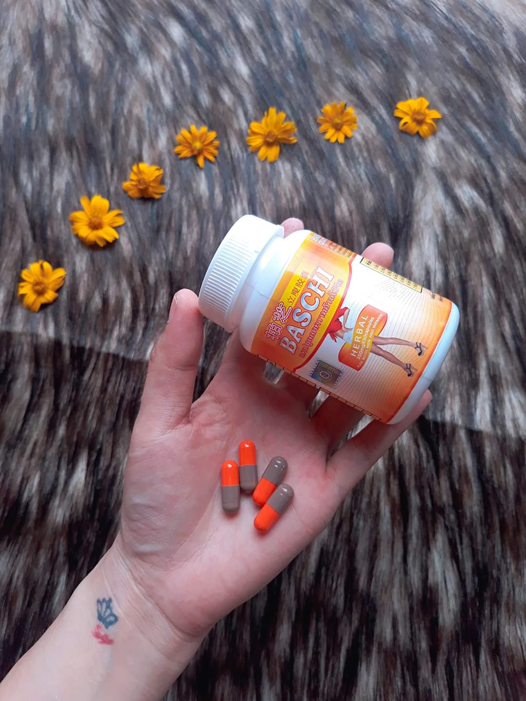 [HCM]vien Giảm cân baschi Cam hộp nhựa -30 viên / hộp ( mẫu mới)