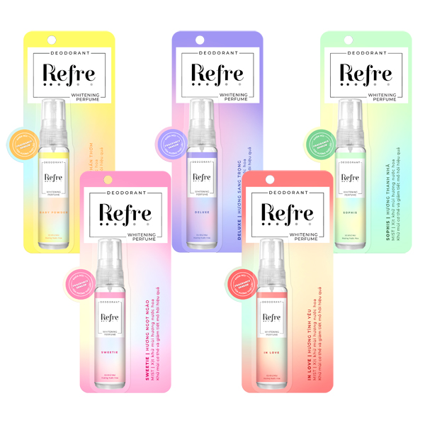 Xịt khử mùi refre 30ml