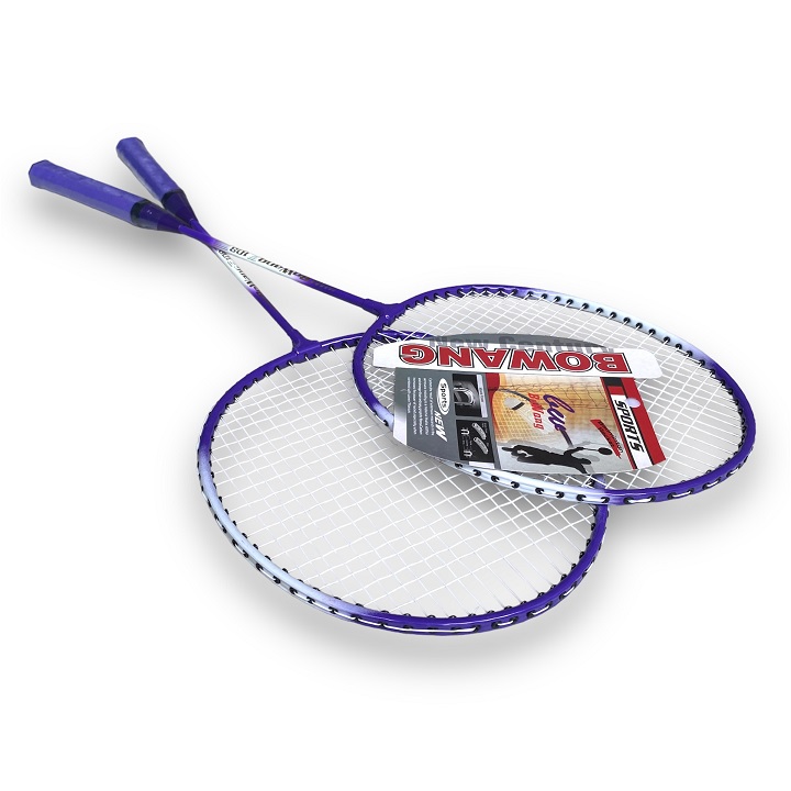 Cặp 2 chiếc vợt cầu lông kèm bao đựng, siêu nhẹ, dành cho người mới tập đánh - phù hợp chơi thể thao phong trào