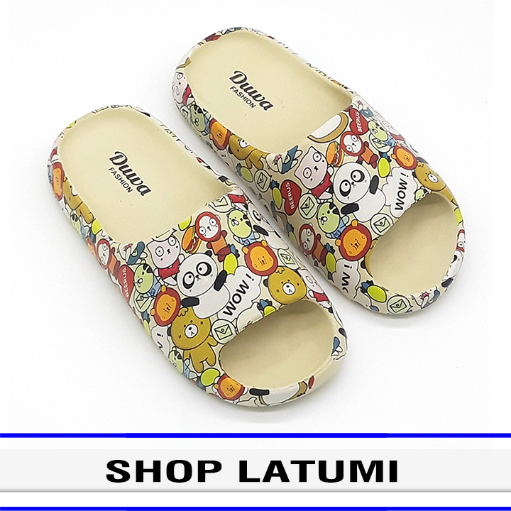 Dép bánh mì nữ, Dép quai ngang đế bánh mì, Dép nữ Hot Trend, Dép đi học thời trang cao cấp Latumi TA5941 (Nhiều màu)