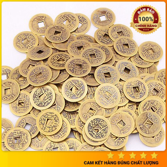 Đồng xu phong thuỷ ngũ đế , Đồng xu may mắn - chiêu tài, may mắn, bình an