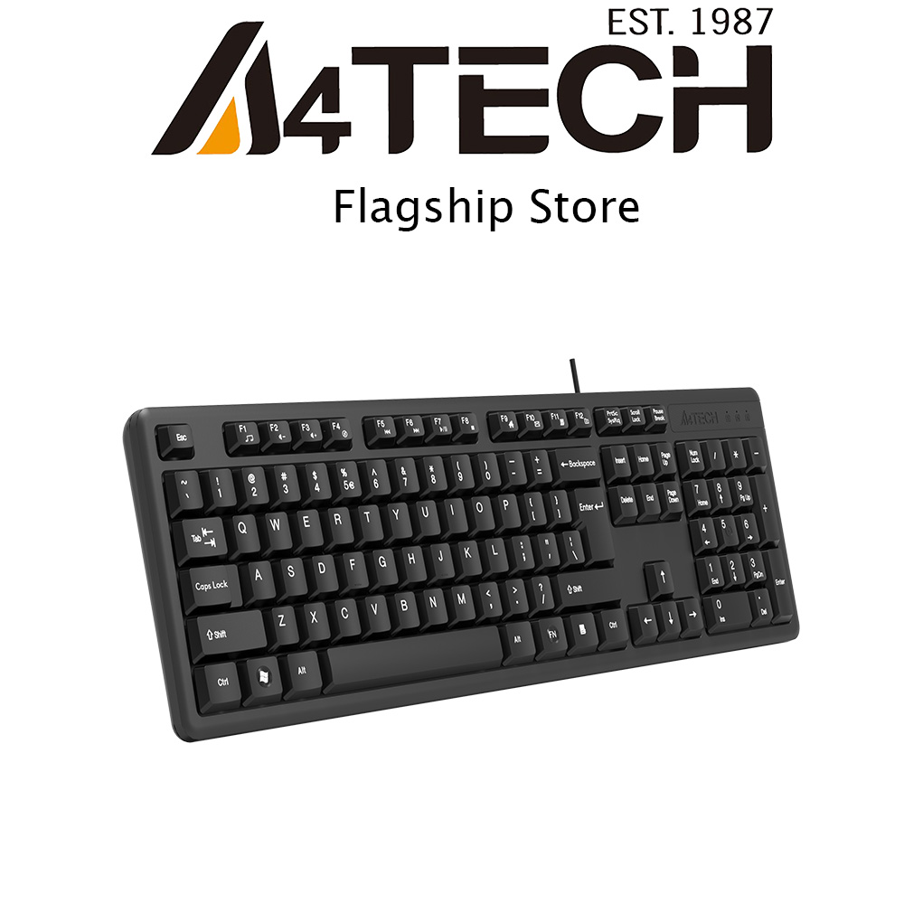 Bàn phím có dây wired a4tech kk-3 - hàng chính hãng
