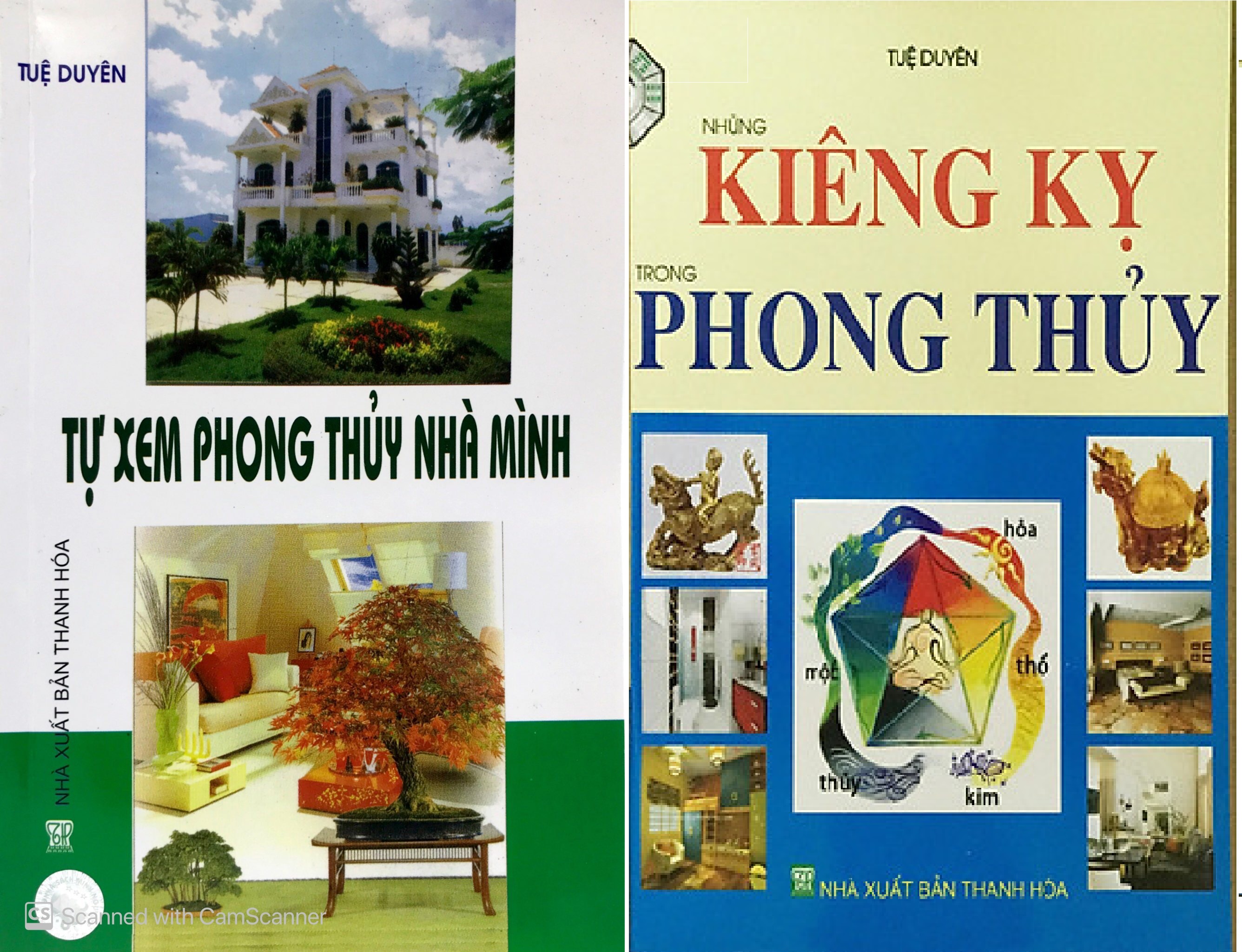 Nguyetlinhbook - Combo 2 cuốn : Tự xem phong thủy nhà mình + Những kiêng kỵ trong phong thủy.