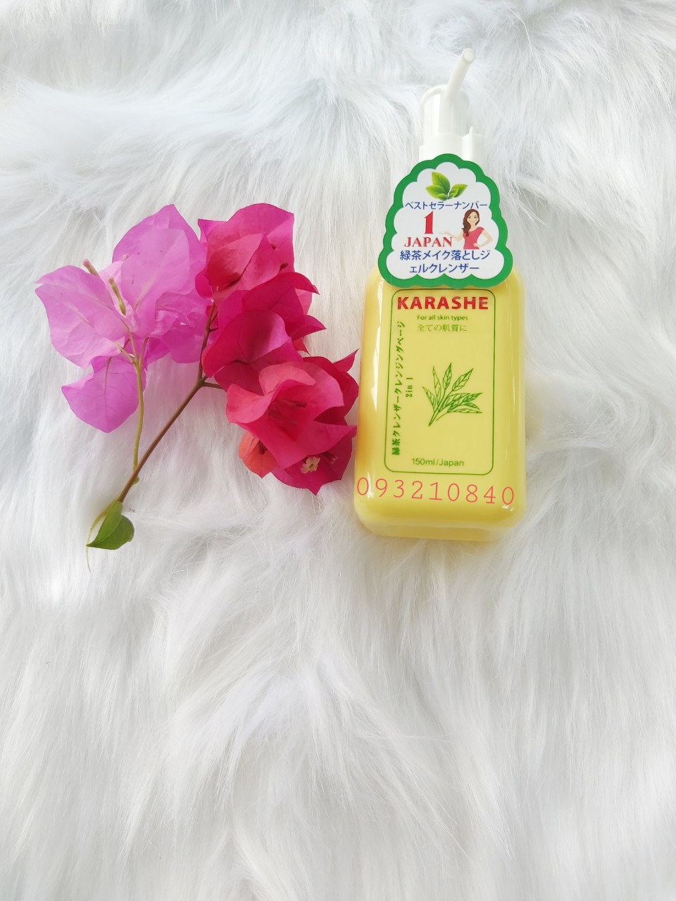 Sữa rửa mặt Karashe trà xanh tẩy trang 2in1