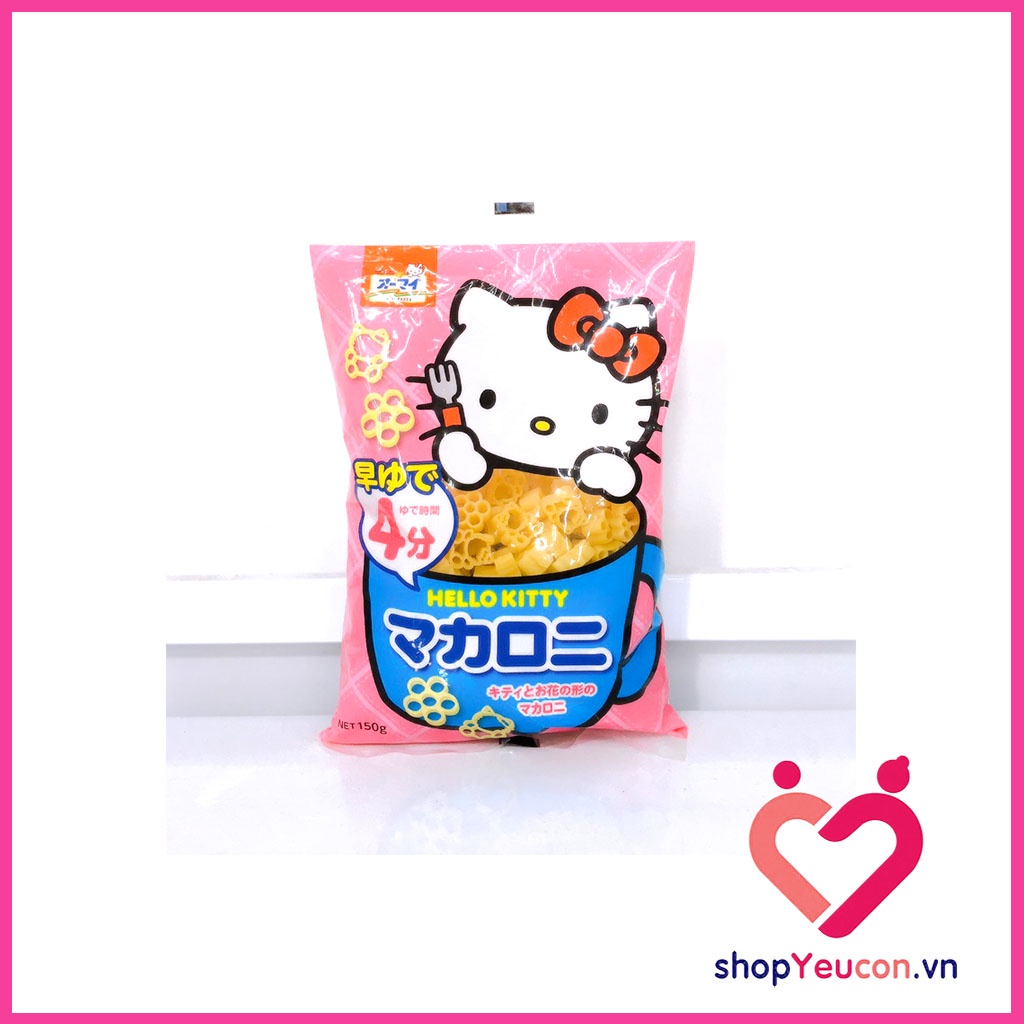 Mì Nui Hình Hello Kitty Nhật Túi 150g Cho Bé Ăn Dặm [HSD T3/2027]
