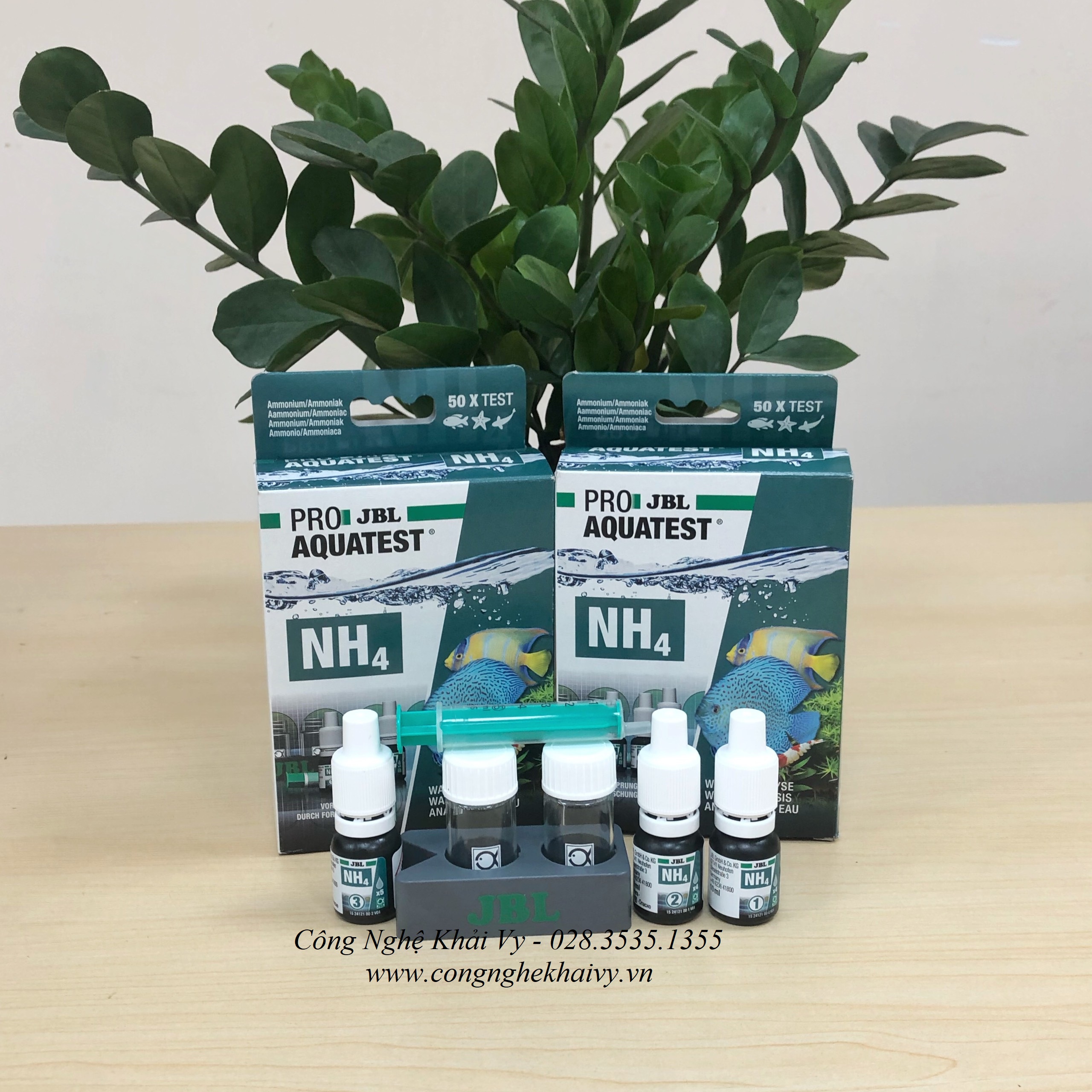 Test NH4 JBL – Đức - Kiểm tra hàm lượng Amonium/Amonia trong môi trường nước