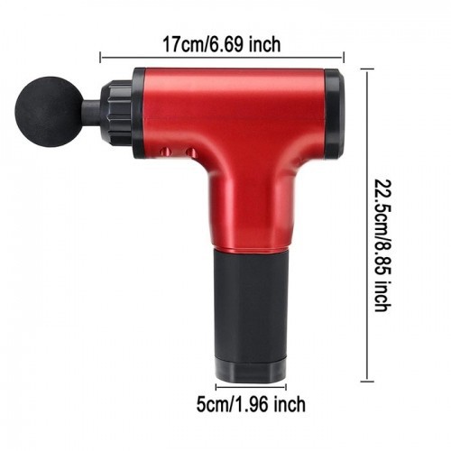 Súng massage cầm tay đa năng,Súng mát xa cầm tay,Máy massage cầm tay Fascial Gun HG-320,Massage cơ sâu tốt hơn massage thông thường giảm thiệu sâu vùng cơ.