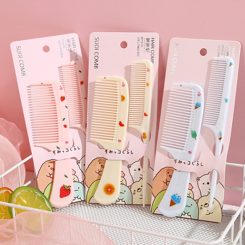Lược chải tóc dễ thương set 2 chiếc