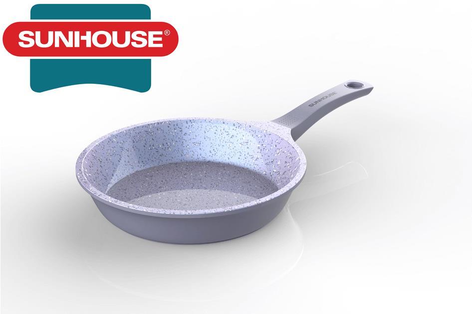 Chảo đúc vân đá đáy từ sunhouse mama shg1124mmb
