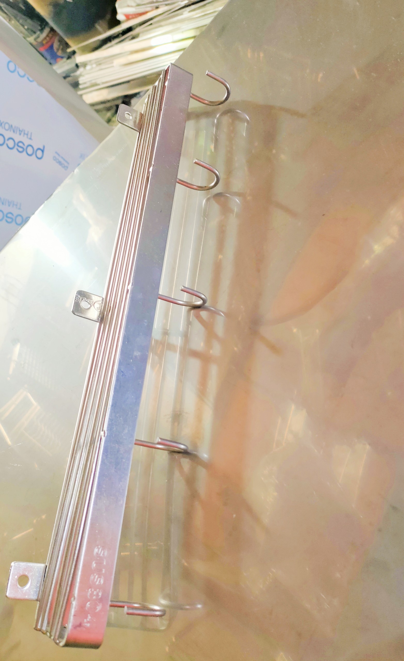 [HCM]KỆ DAO THỚT INOX 304 CAO CẤP DÀI 50CM