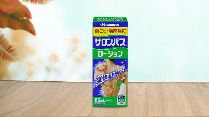 Lăn xoa bóp salonpas hisamitsu 85ml