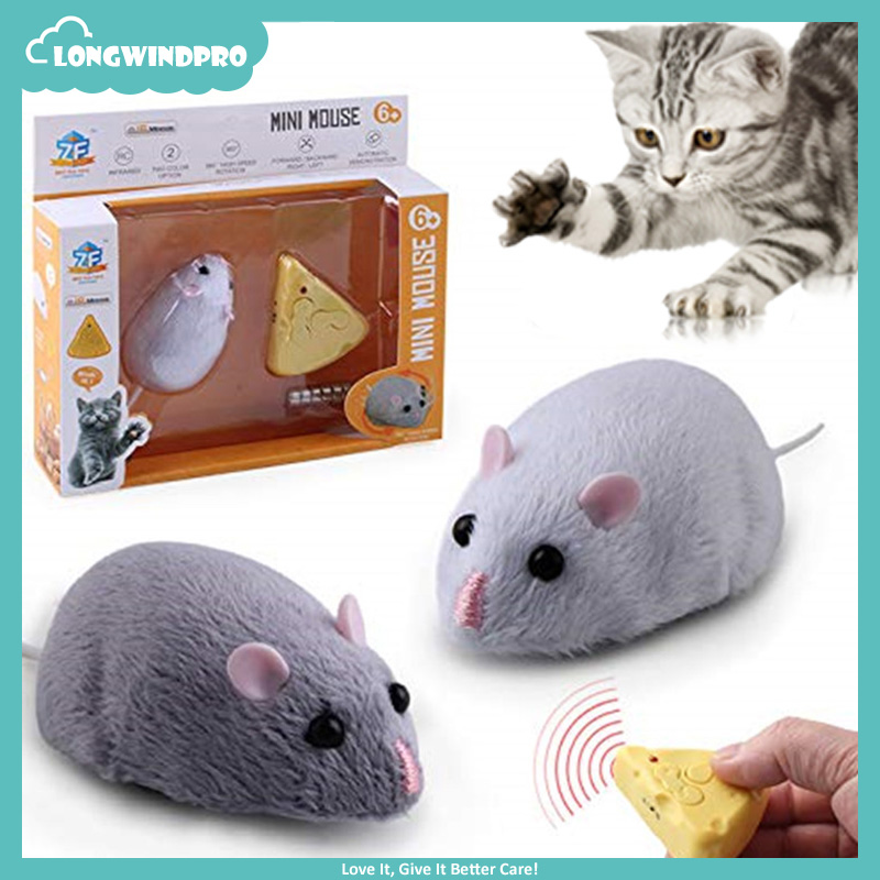 Remote Cat Toy Control Mouse Toys for Cats Interactive Electronic Cat