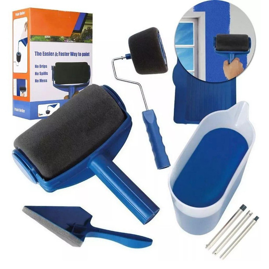 Cây Cọ Lăn Sơn Bộ Lăn Sơn Thông Minhộ lăn sơn thông minh công nghệ mới Paint Runner Tay Cầm Bằng Nhựa ABS Cao Cấp Giúp Lớp Sơn Láng Mịn