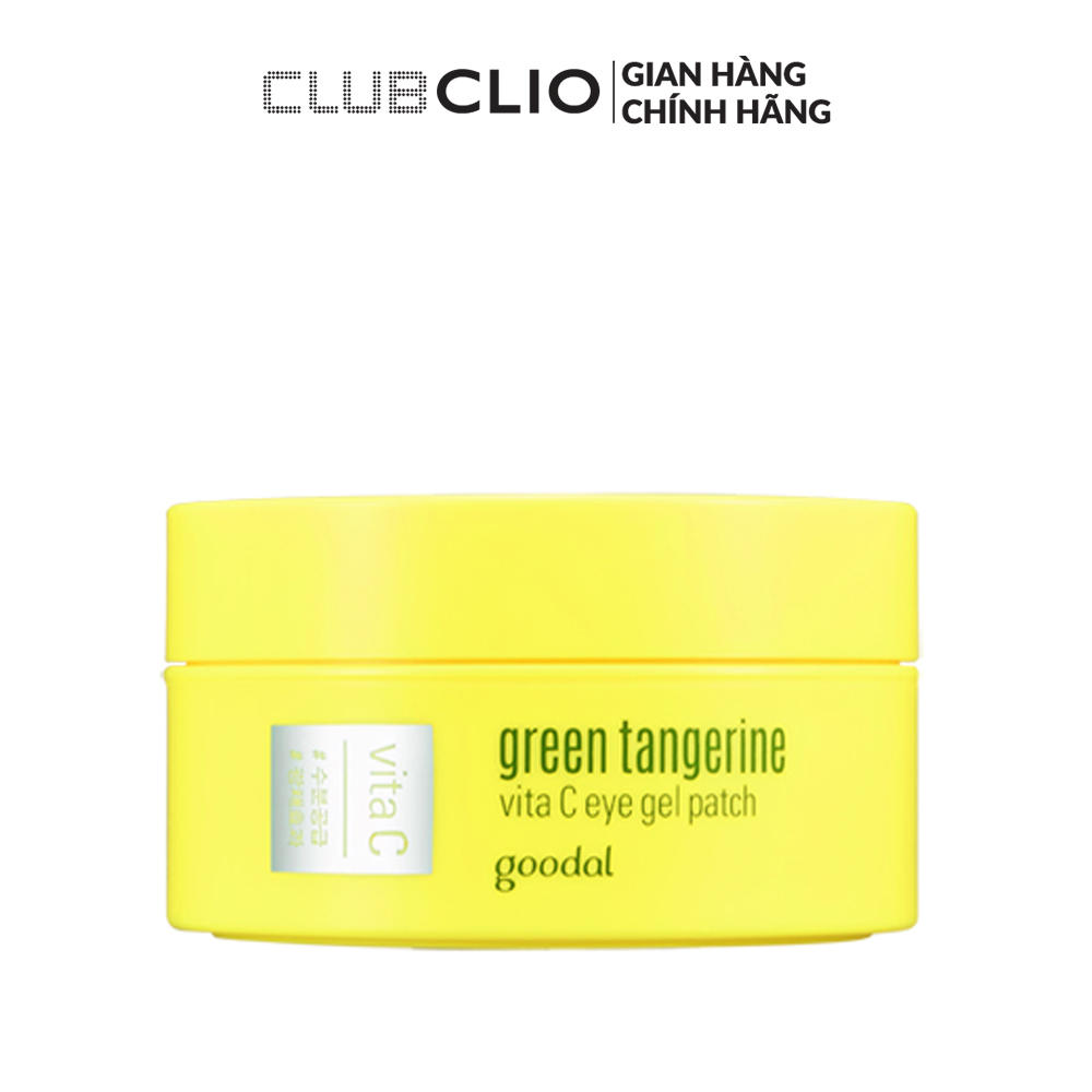 Mặt Nạ Dưỡng Vùng Mắt GOODAL GREEN TANGERINE VITA C EYE GEL PATCH (60sheet)