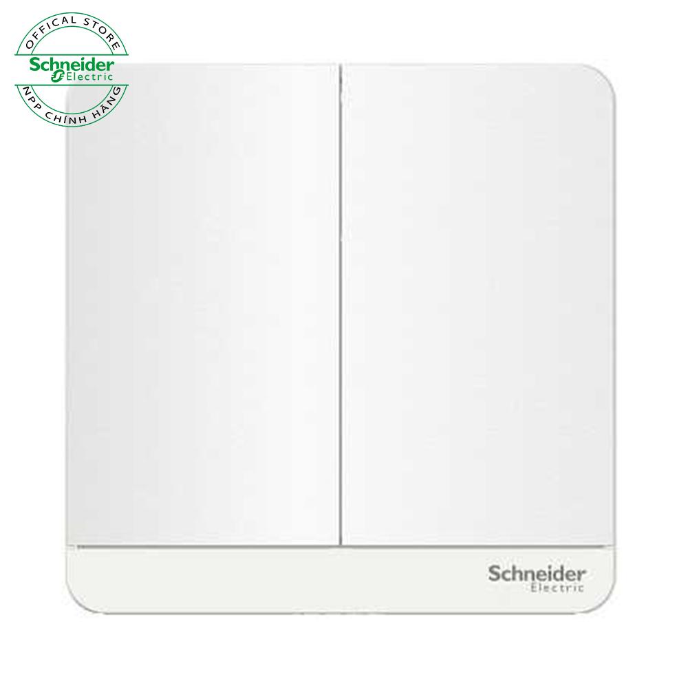Bộ công tắc đôi 2 chiều 16AX, có đèn LED, dòng AvatarOn Schneider Electric