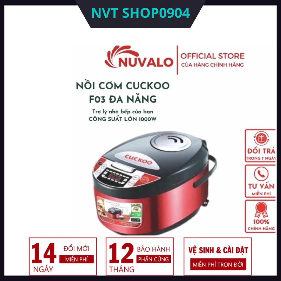 Nồi cơm cuckoo f03 đa năng,nồi cơm điện tử,đa năng-nồi điện nấu thịt-ngày tết-nồi hầm-nồi cơm điện tử nồi cơm lỗi 1 đổi 1