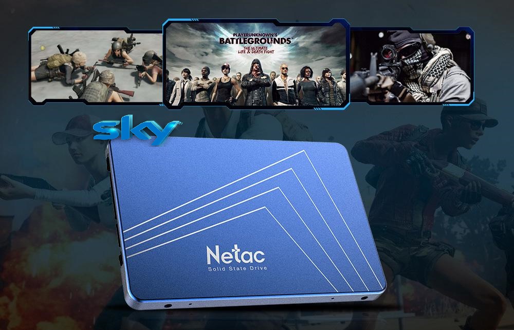 Ổ Cứng SSD Netac 120GB N500S SATA3 6Gbs 2.5"inch Chính Hãng Dùng Cho Máy Tính Laptop PC MacBook Bảo hành 36 tháng