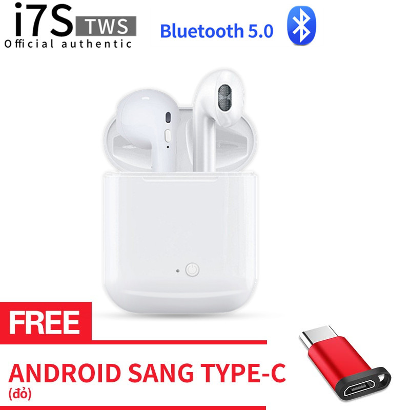Tai Nghe Bluetooth i7S TWS, Tai nghe Bluetooth không dây i7S TWS, Tai nghe không dây