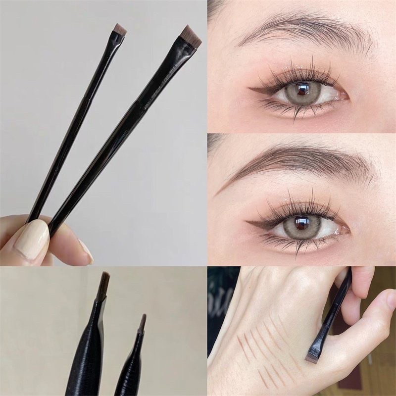 Cọ kẻ mày, cọ vẽ eyeliner, cọ tém xéo chân mày viền mắt siêu mềm mịn siêu mảnh chuyên dụng makeup chất lượng cao saikou