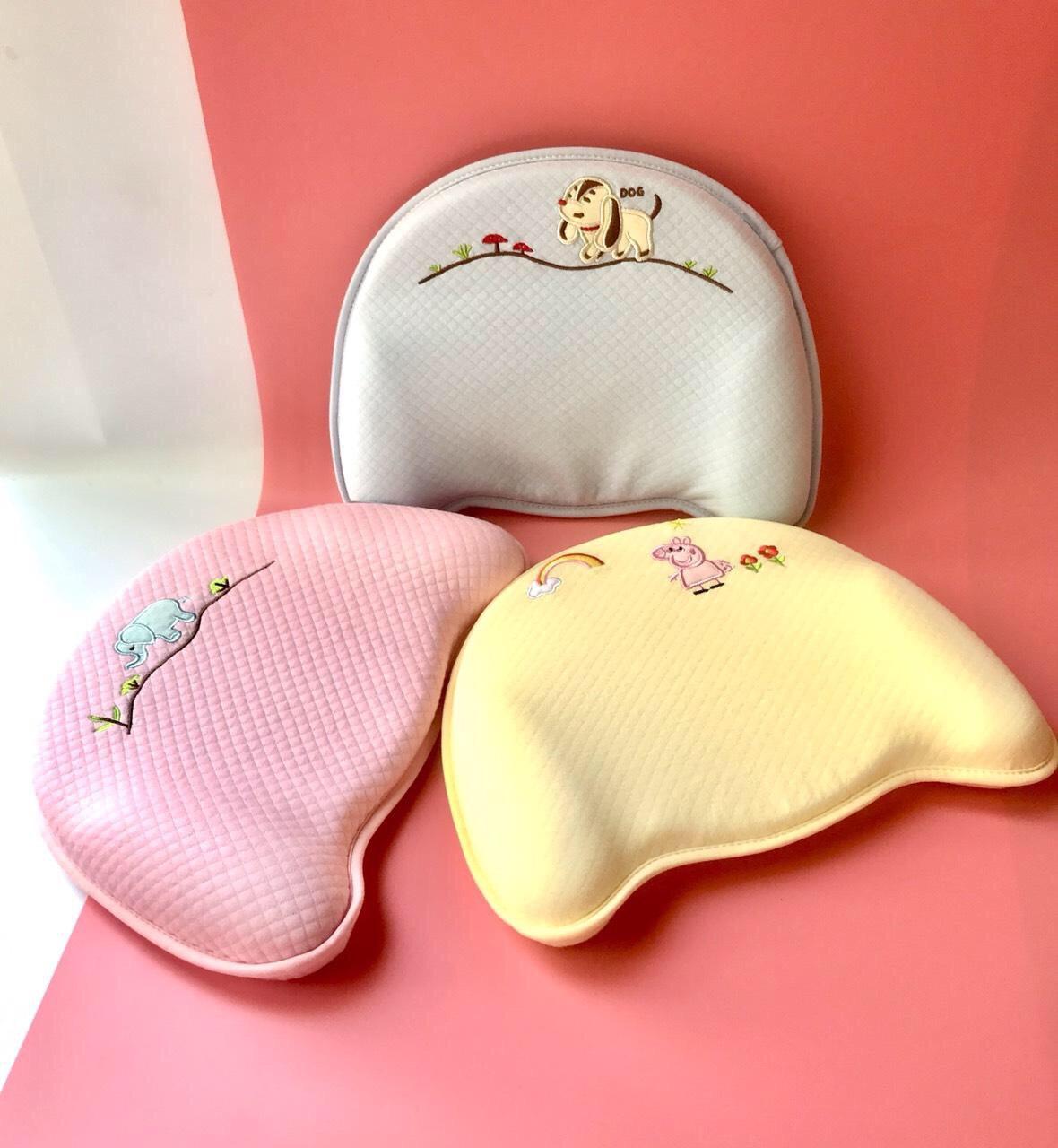 Gối cao su non BabyMoov thiết kế 3D phòng chống méo đầu, chống ngạt cho bé