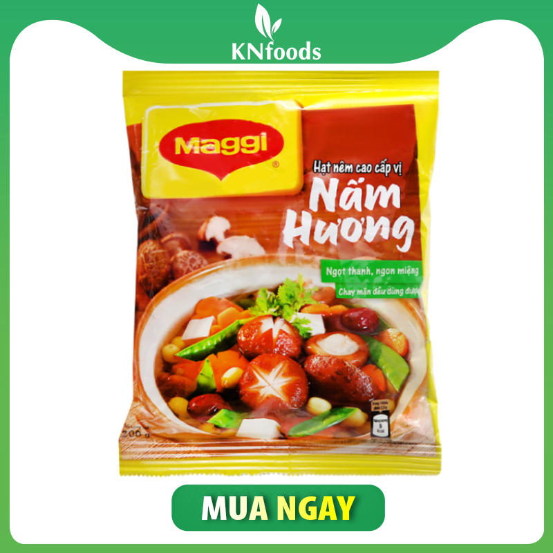 Hạt nêm Maggi cao cấp vị Nấm hương gói 200g