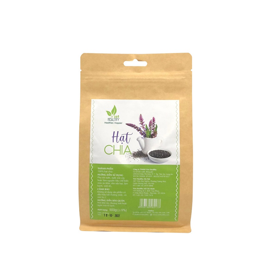 Hạt chia Viet healthy 500g