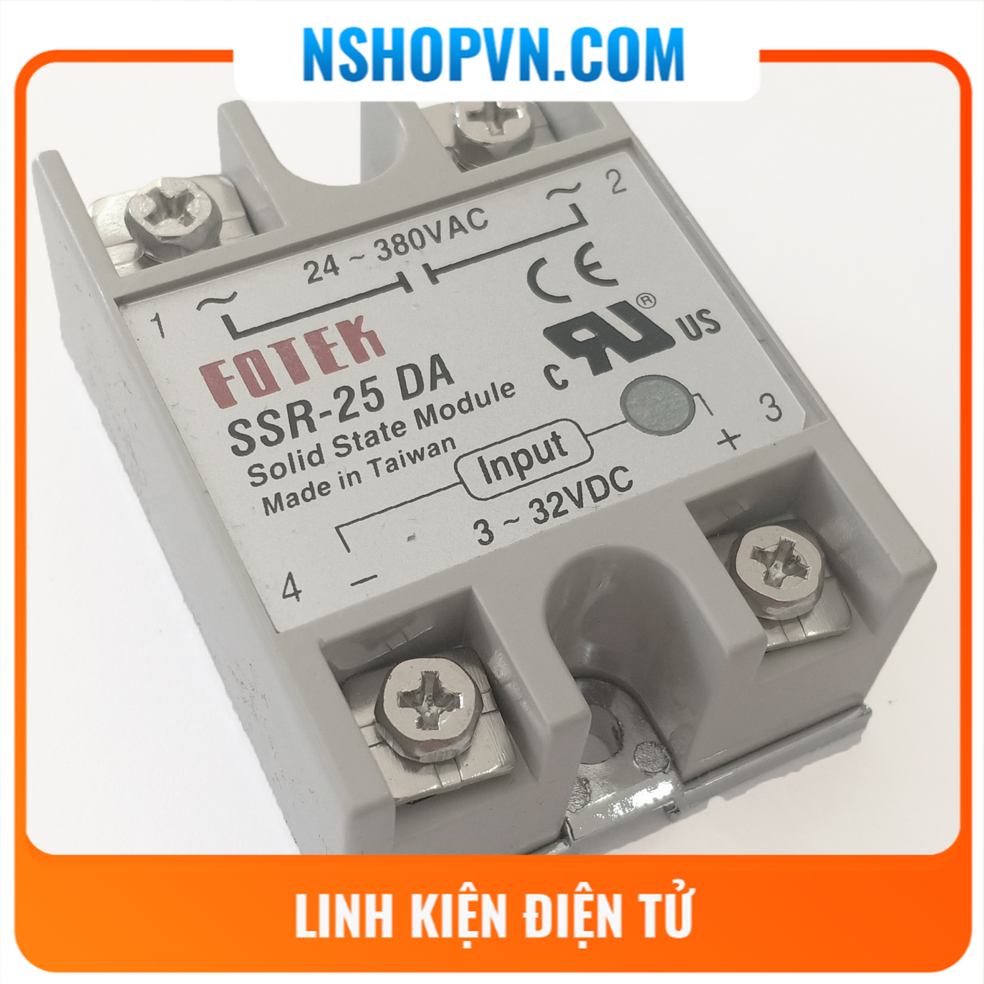 Relay rắn ssr-25 da